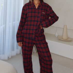 That Time Of Year Pyjama Pants Red/Navy